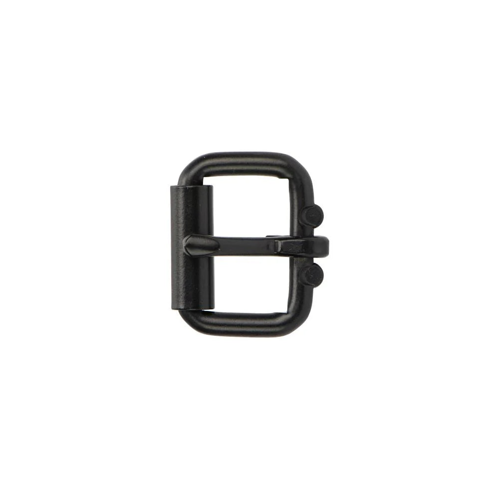 IVAN End Bar Roller Buckle Black 20mm (3 4") / Mollies New Zealand