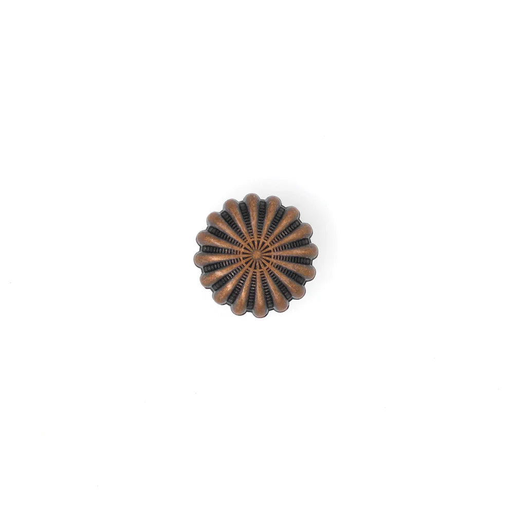 IVAN Parachute Concho Antique Copper 12mm (1 2") / Mollies New Zealand