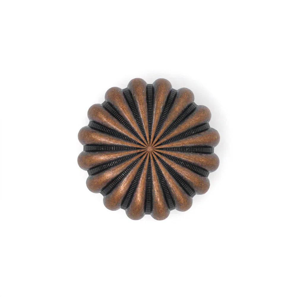 IVAN Parachute Concho Antique Copper 25mm (1") / Mollies New Zealand