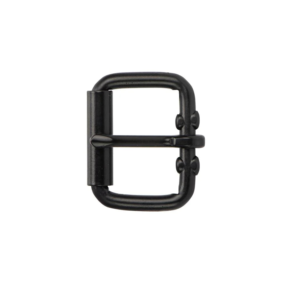 IVAN End Bar Roller Buckle Black 34mm (1-1 4") / Mollies New Zealand