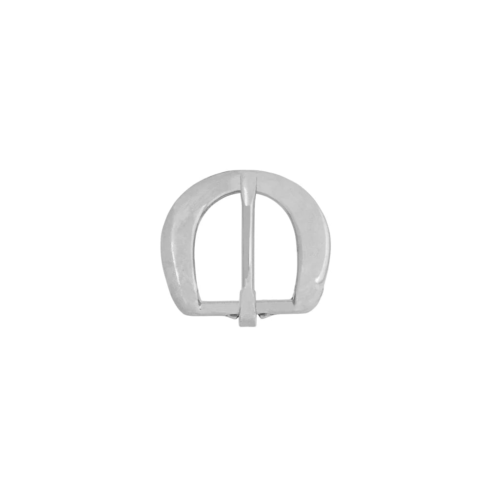 IVAN Heel Bar Buckle Nickel Plate 20mm (3 4") / Mollies New Zealand