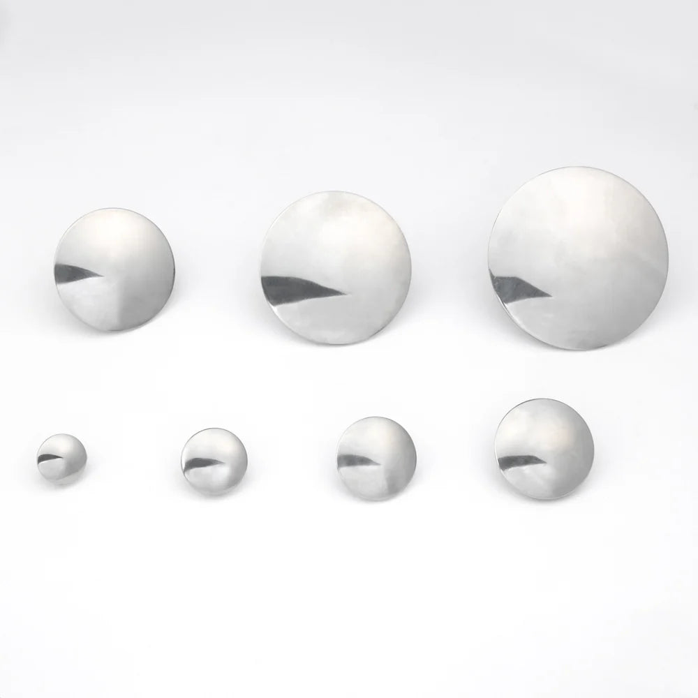 IVAN Smooth Stainless Steel Concho / Mollies New Zealand