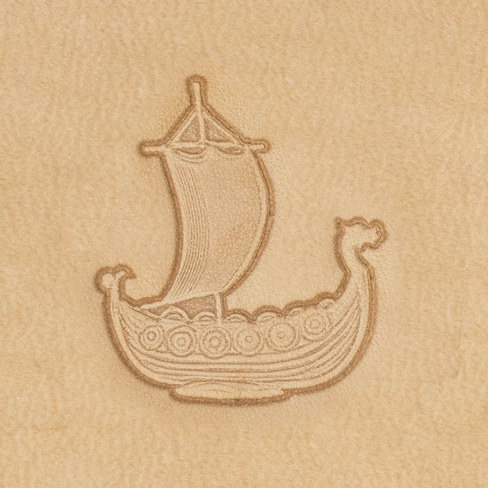 IVAN Viking Boat 3D Stamp / Mollies New Zealand