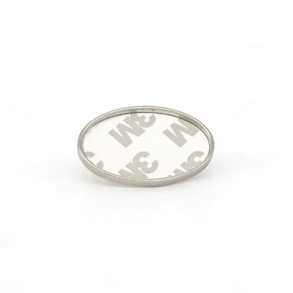 IVAN Inlay Concho Blank Nickel Plate Oval / Mollies New Zealand