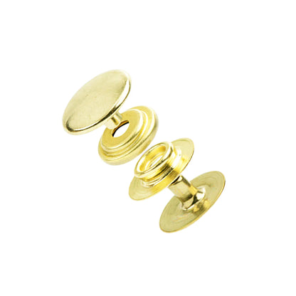 IVAN Press Snaps Line 24 Solid Brass Line 24 10PK / Mollies New Zealand