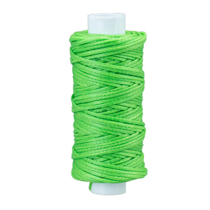 IVAN Waxed Polyester Thread Florescent Green 1.0mm 22.8m / Mollies New Zealand