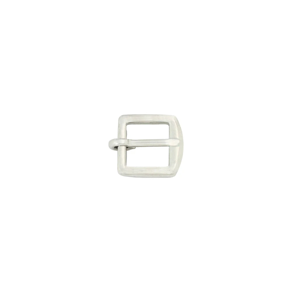 IVAN Stainless Square Flat End Bar Buckle Stainless Steel 12mm (1 2") / Mollies New Zealand