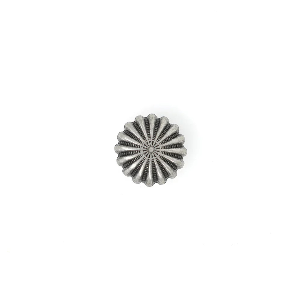IVAN Parachute Concho Antique Nickel 12mm (1 2") / Mollies New Zealand