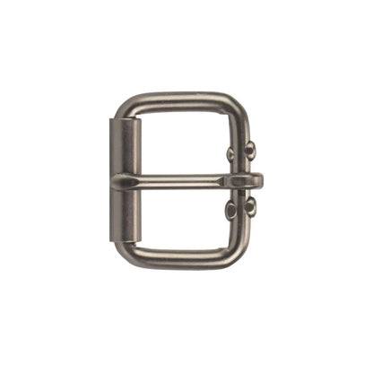 IVAN End Bar Roller Buckle Gunmetal 34mm (1-1 4") / Mollies New Zealand