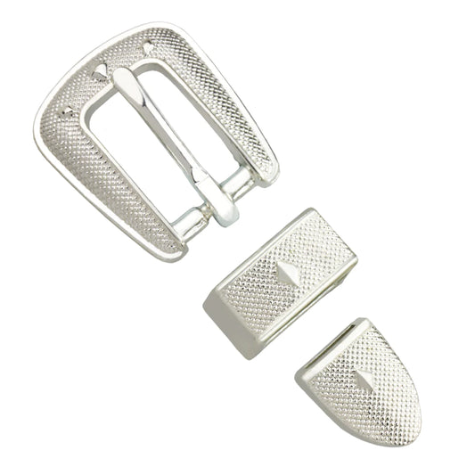 IVAN Diamond Buckle Set Nickel Plate 10mm (3 8") / Mollies New Zealand