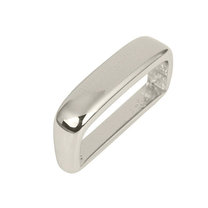 IVAN Strap Loops Keepers Nickel Plate 32mm (1-1 4") Each / Mollies New Zealand