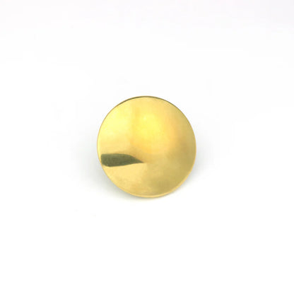 IVAN Smooth Solid Brass Concho Solid Brass 32mm (1-1 4") / Mollies New Zealand