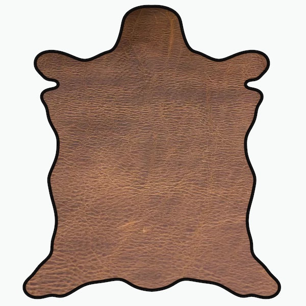 LEATHER Veg Tanned Barletta Italian / Double Shoulder Brown 8-9oz / Mollies New Zealand