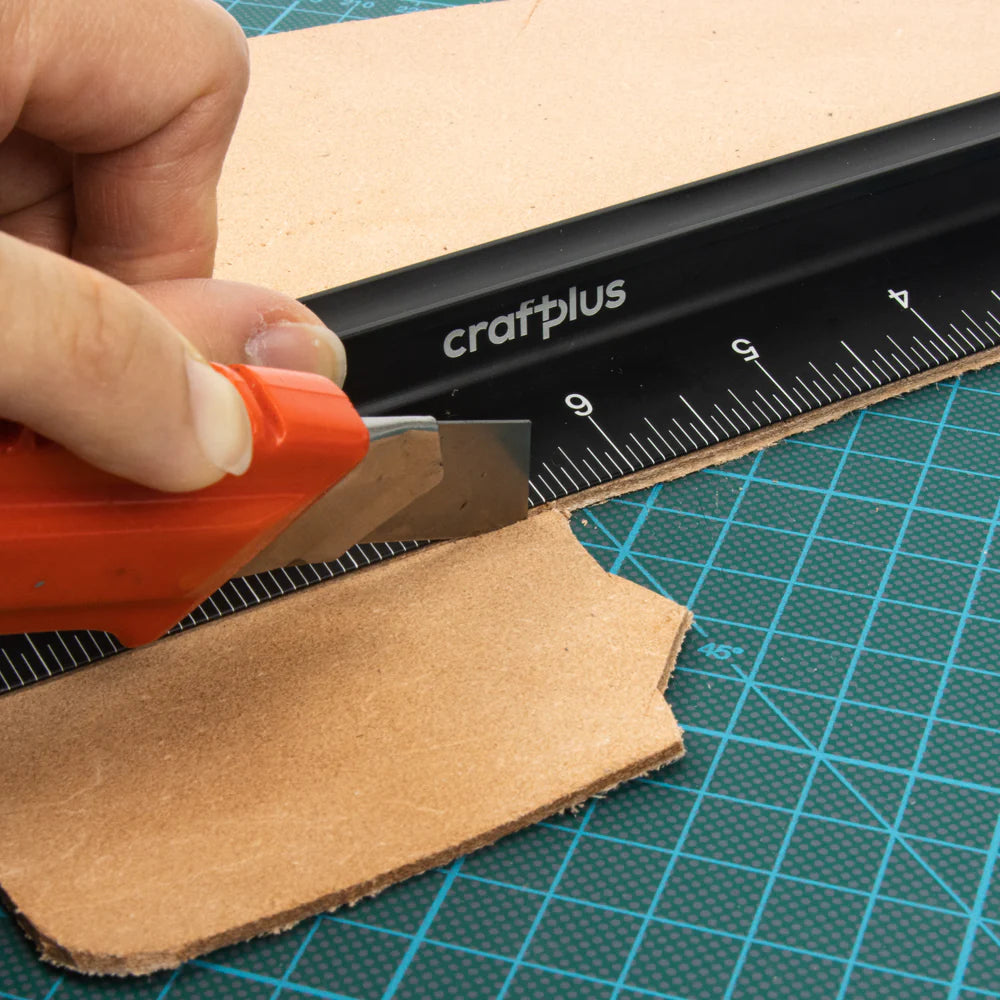 CRAFTPLUS Safety Cutting Ruler / Mollies New Zealand