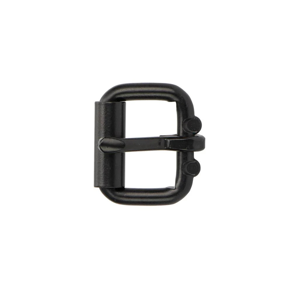 IVAN End Bar Roller Buckle Black 25mm (1") / Mollies New Zealand