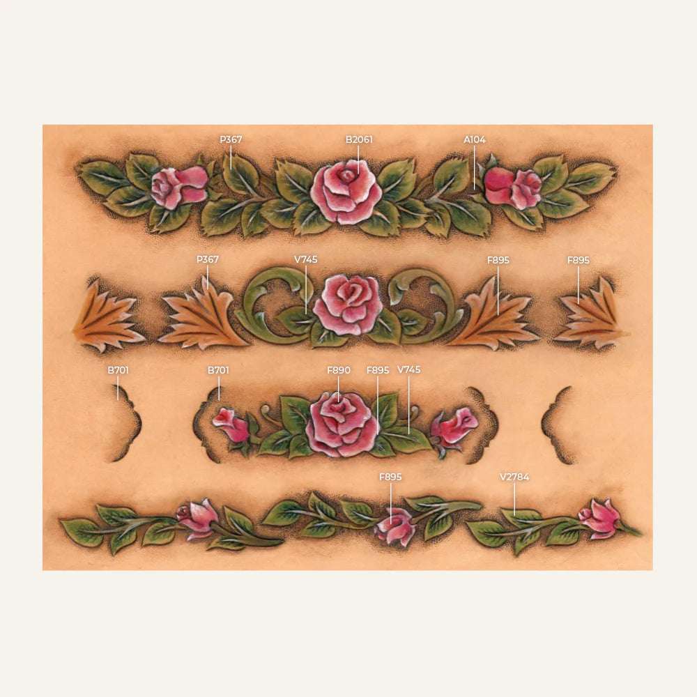 MOLLIES New Zealand / MAKERAID Embossed Pattern Belt Designs #2