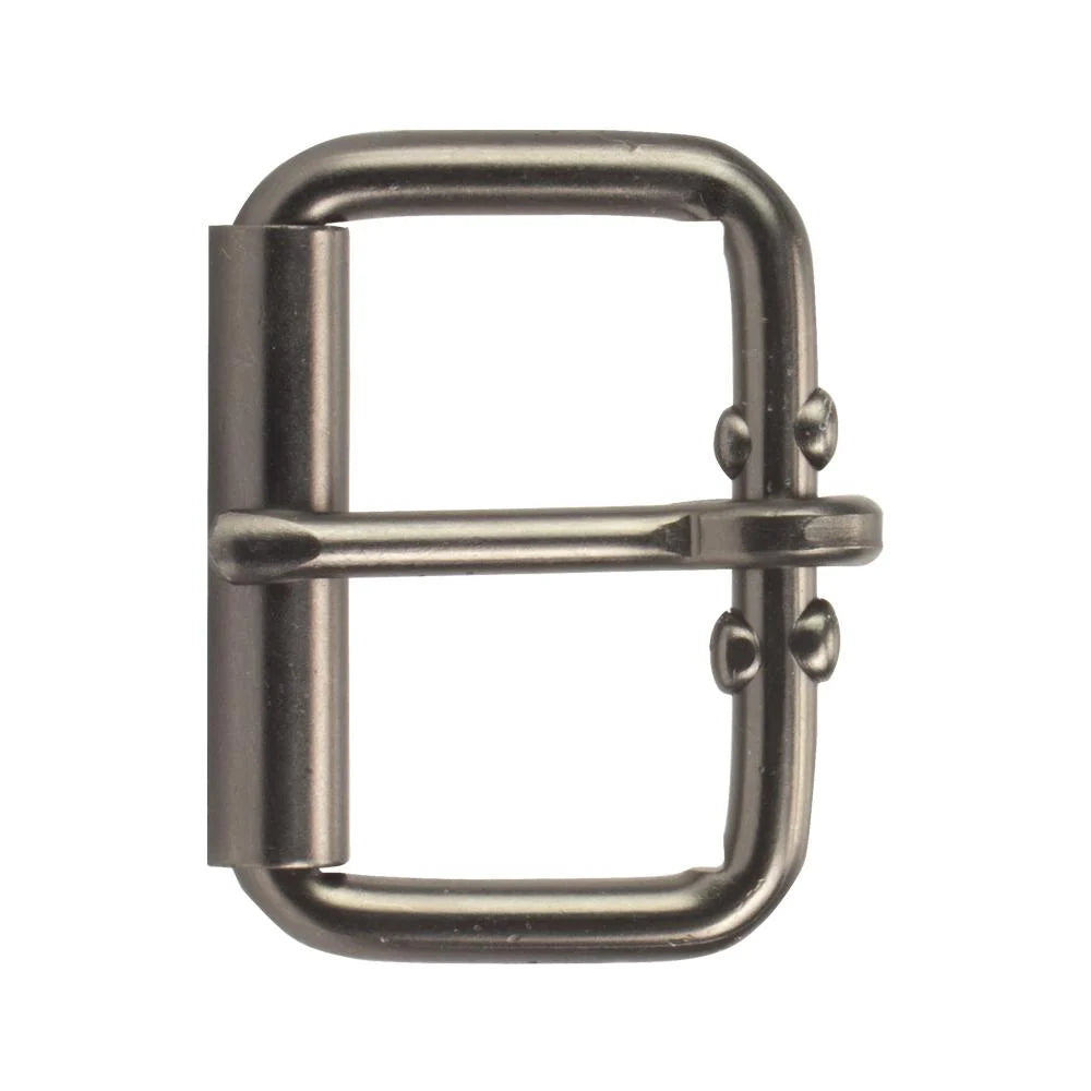 IVAN End Bar Roller Buckle Gunmetal 52mm (2") / Mollies New Zealand