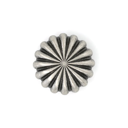 IVAN Parachute Concho Antique Nickel 25mm (1") / Mollies New Zealand