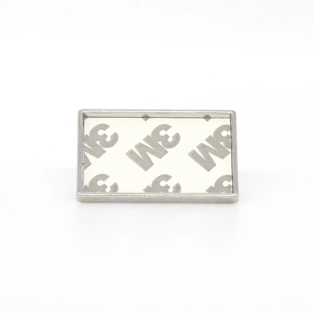 IVAN Inlay Concho Blank Nickel Plate Rectangle / Mollies New Zealand