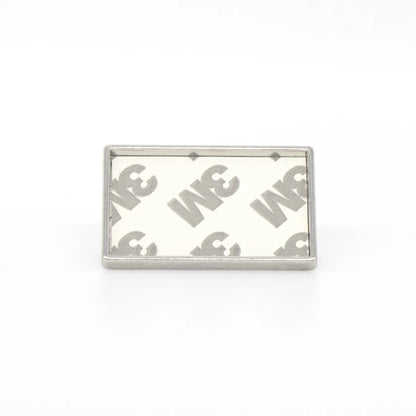 IVAN Inlay Concho Blank Nickel Plate Rectangle / Mollies New Zealand