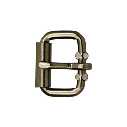 IVAN End Bar Roller Buckle Gunmetal 38mm (1-1 2") / Mollies New Zealand