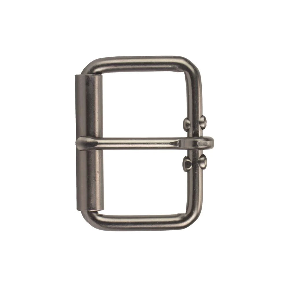 IVAN End Bar Roller Buckle Gunmetal 45mm (1-3 4") / Mollies New Zealand