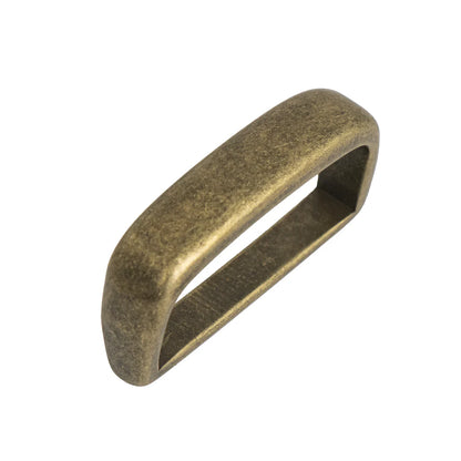 IVAN Strap Loops Keepers Antique Brass 32mm (1-1 4") Each / Mollies New Zealand