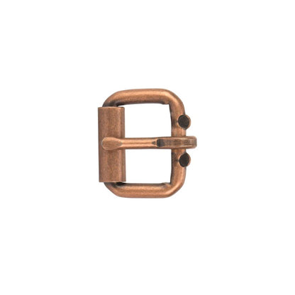IVAN End Bar Roller Buckle Antique Copper 20mm (3 4") / Mollies New Zealand