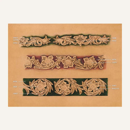 MOLLIES New Zealand / MAKERAID Embossed Pattern Belt Designs #4