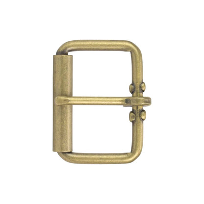 IVAN End Bar Roller Buckle Antique Brass 45mm (1-3 4") / Mollies New Zealand