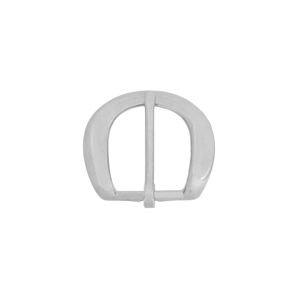 IVAN Heel Bar Buckle Nickel Plate 25mm (1") / Mollies New Zealand