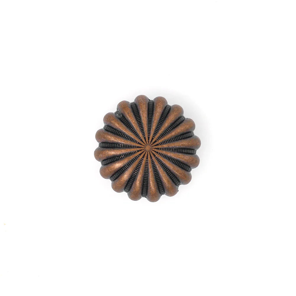 IVAN Parachute Concho Antique Copper 20mm (3 4") / Mollies New Zealand