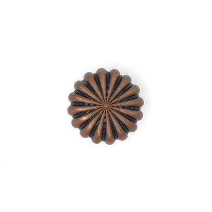 IVAN Parachute Concho Antique Copper 20mm (3 4") / Mollies New Zealand