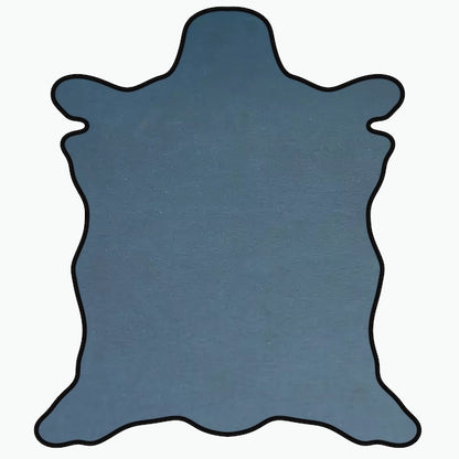 LEATHER Veg Tanned Barletta Italian / Double Shoulder Matte Blue 8-9oz / Mollies New Zealand