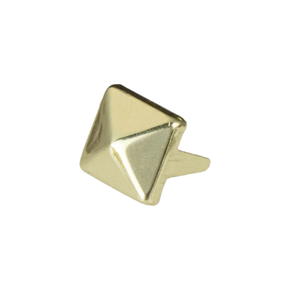 IVAN Decorative Spots Pyramid Brass Plate 10mm (3 8") 1000 Pack / Mollies New Zealand