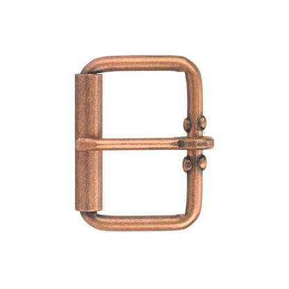 IVAN End Bar Roller Buckle Antique Copper 45mm (1-3 4") / Mollies New Zealand