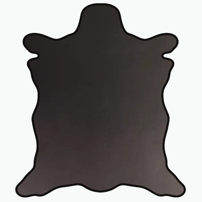 LEATHER Veg Tanned Barletta Italian / Double Shoulder Matte Black 8-9oz / Mollies New Zealand