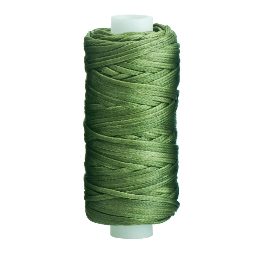 IVAN Waxed Polyester Thread Light Green 1.0mm 22.8m / Mollies New Zealand