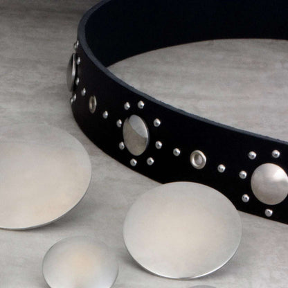 IVAN Smooth Stainless Steel Concho / Mollies New Zealand