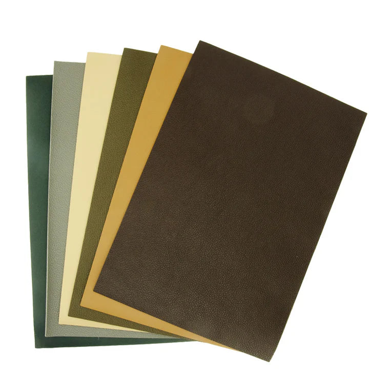 LEATHER Chrome Tanned Sorano Double Sided / Panel Mixed Colours 6 Pack / Mollies New Zealand