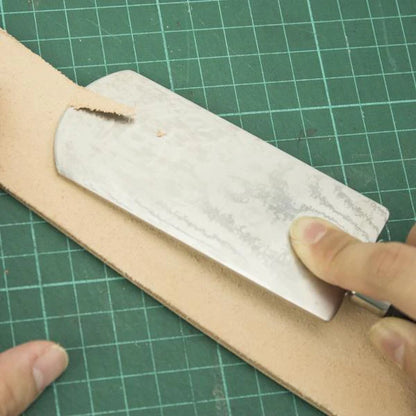 IVAN Damascus French Style Skiving Knife / Mollies New Zealand