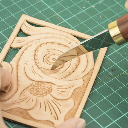 IVAN Leather Trim Knife Curved / Mollies New Zealand