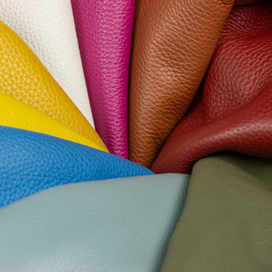 LEATHER Chrome Tanned Siena Pebble Grain / Side / Mollies New Zealand