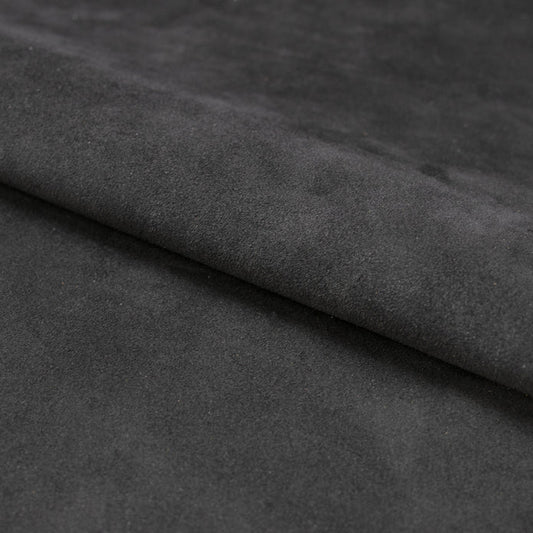 SUEDE Cowhide Split Suede / Double Bend Black 3-4oz / Mollies New Zealand