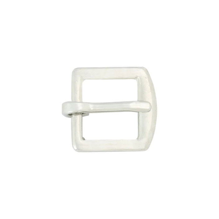 IVAN Stainless Square Flat End Bar Buckle Stainless Steel 20mm (3 4") / Mollies New Zealand