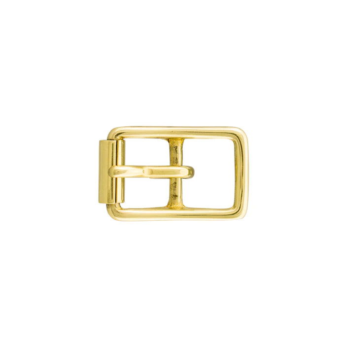 IVAN Solid Brass Center Bar Roller Buckles Solid Brass 15mm (5 8") / Mollies New Zealand