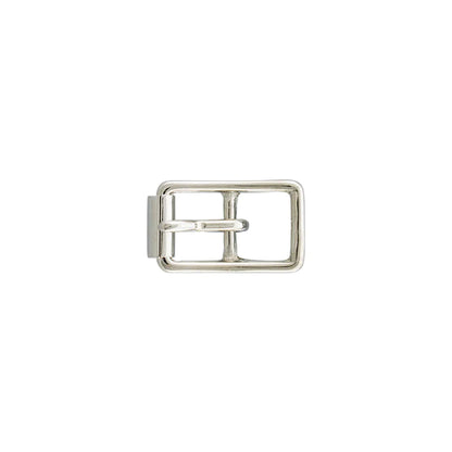 IVAN Solid Brass Center Bar Roller Buckles Solid Brass Nickel Plate 12mm (1 2") / Mollies New Zealand
