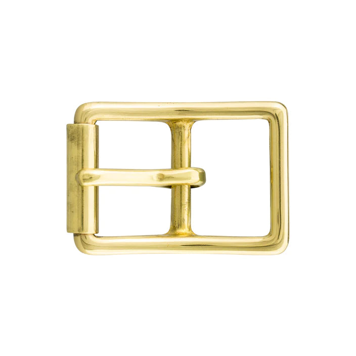 IVAN Solid Brass Center Bar Roller Buckles Solid Brass 25mm (1") / Mollies New Zealand