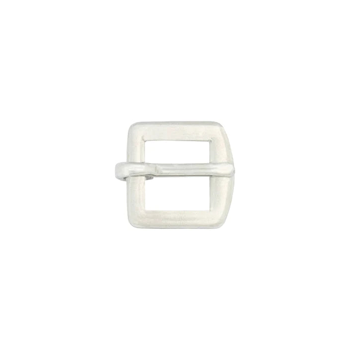 IVAN Stainless Square Flat End Bar Buckle Stainless Steel 16mm (5 8") / Mollies New Zealand