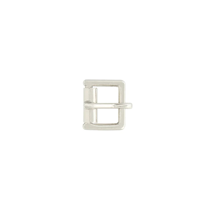 IVAN Otto Strap End Bar Roller Buckle Nickel Plate 12mm (1 2") / Mollies New Zealand